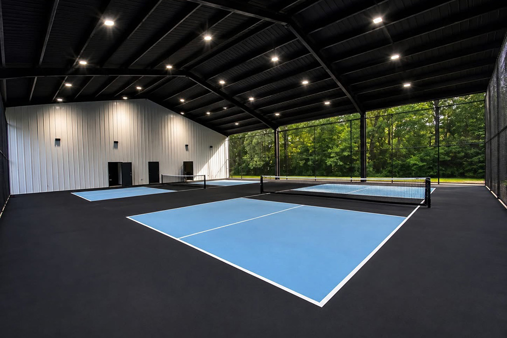 indoor pickleball court